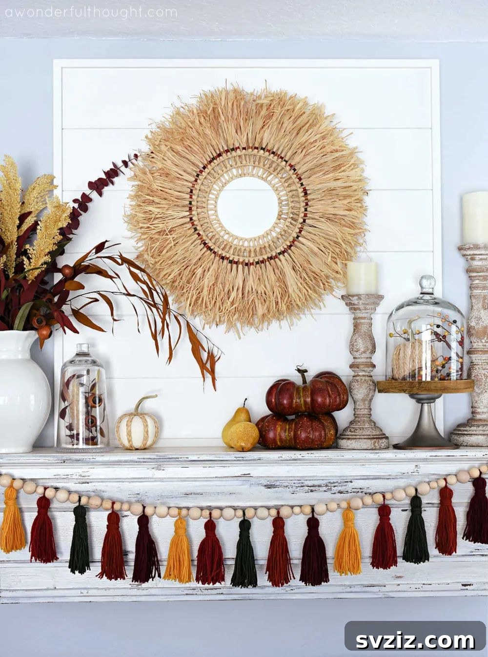 31 Bohemian Living Room Inspirations 17 Tassel Garland