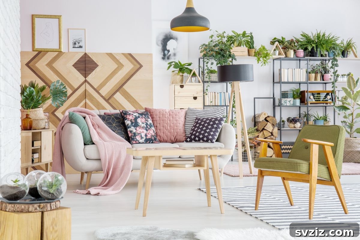 31 Bohemian Living Room Inspirations 29 Minimalist Coffee Table