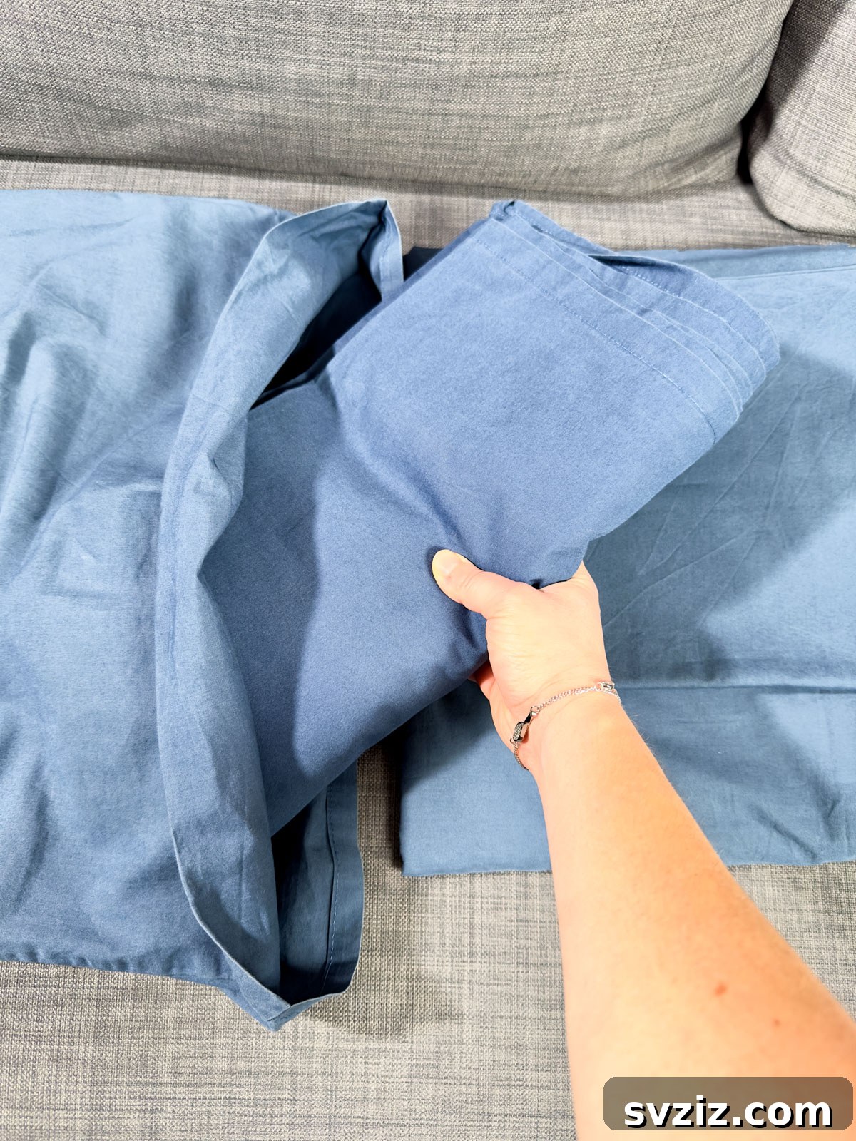 21 Clever Ways to Declutter Your Home Without Spending a Fortune 19 Store Sheet Sets Inside Pillowcases