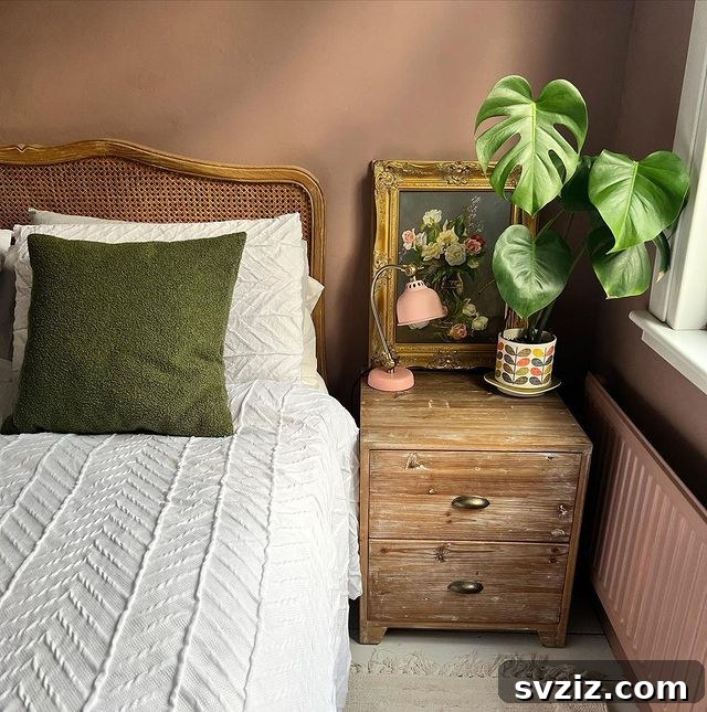 21 Ways to Create a Bedroom Oasis with Plants 16 Decorated Planter