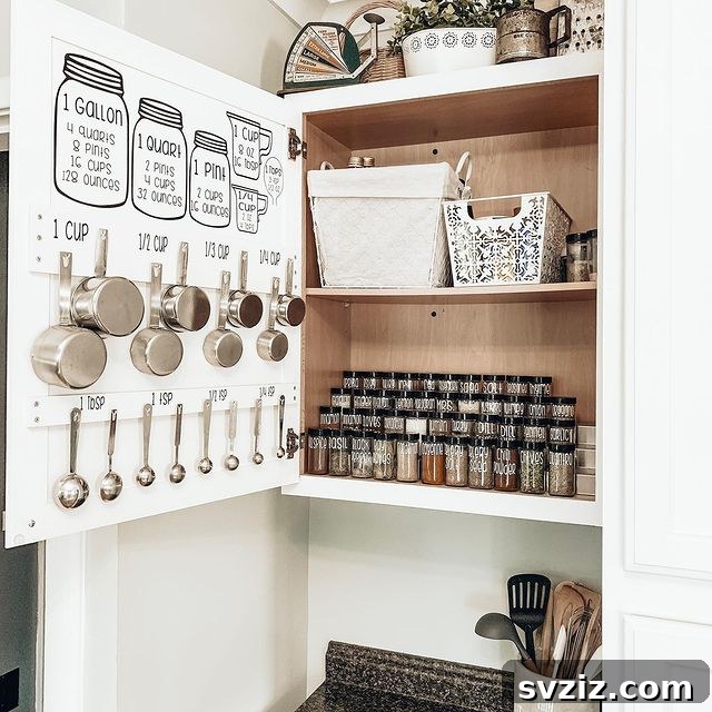 21 Genius Cupboard Organization Hacks 11 Add hooks for clever vertical storage in cupboards