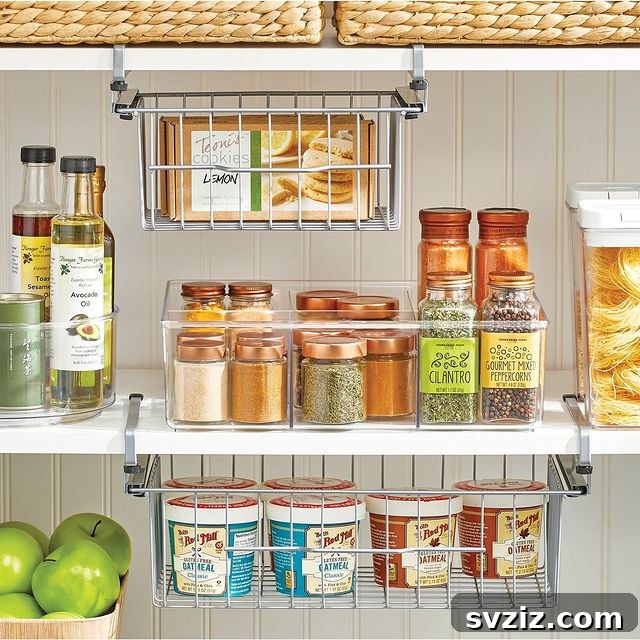 21 Genius Cupboard Organization Hacks 15 Hanging shelves to maximize cupboard space