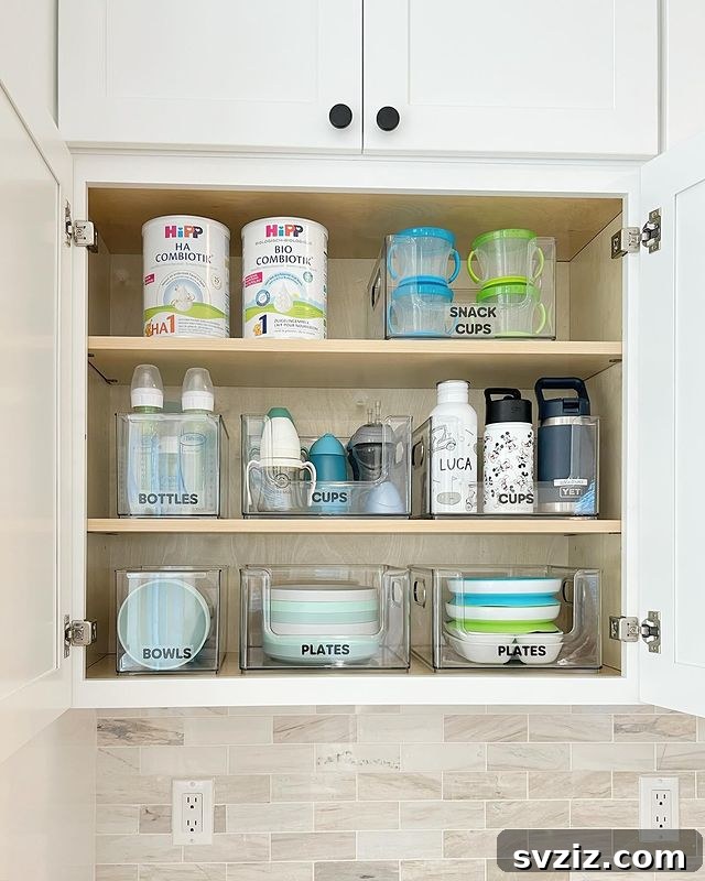 21 Genius Cupboard Organization Hacks 17 Age Appropriate Space for child-friendly cupboard organization