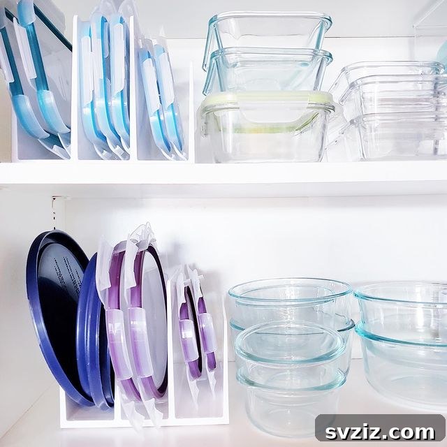 21 Genius Cupboard Organization Hacks 6 Organized lid storage solutions for kitchen cupboards
