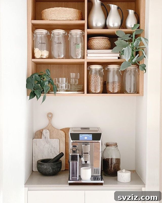21 Genius Cupboard Organization Hacks 8 Latched jars for airtight food storage in cupboards