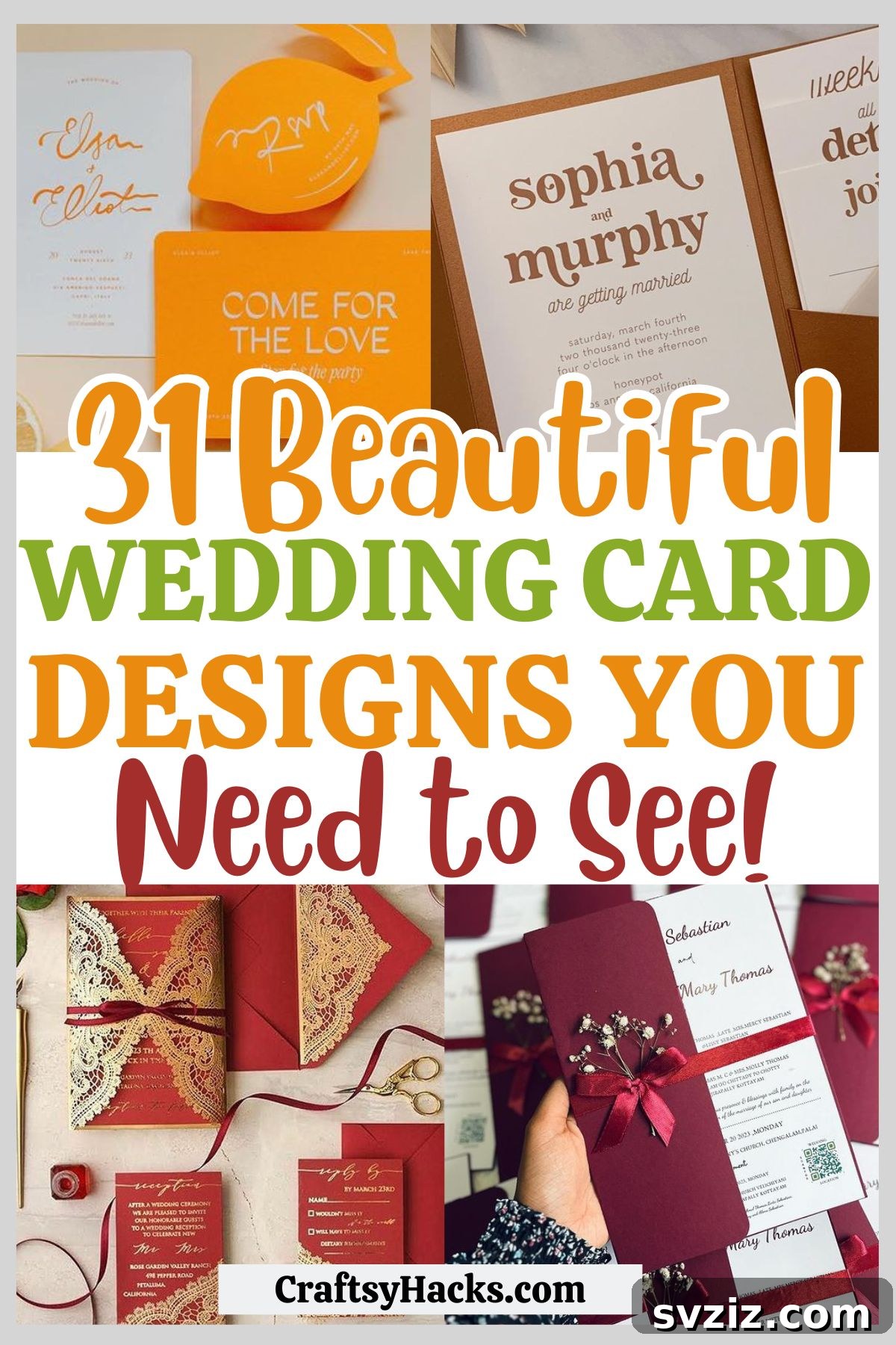 31 Inspiring Wedding Stationery Designs 2 wedding card design ideas