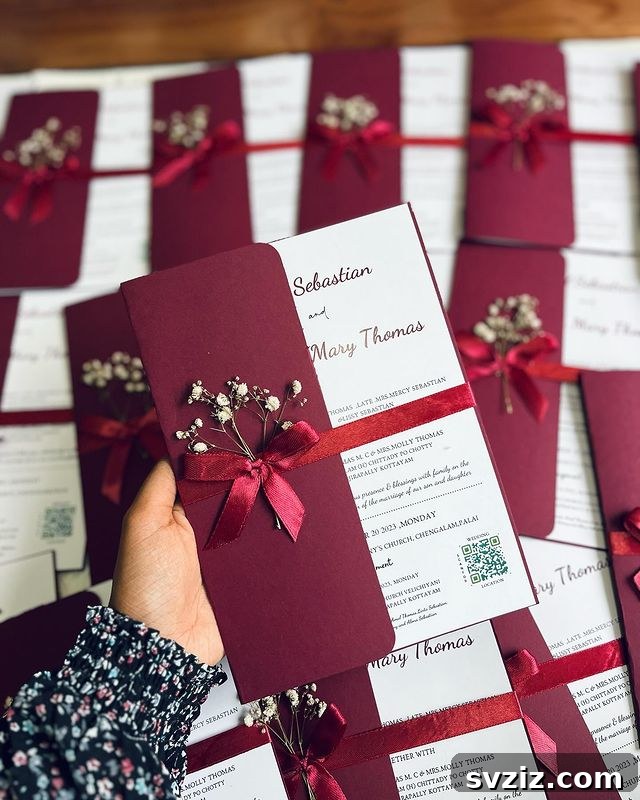 31 Inspiring Wedding Stationery Designs 17 Simple Ribboned cards