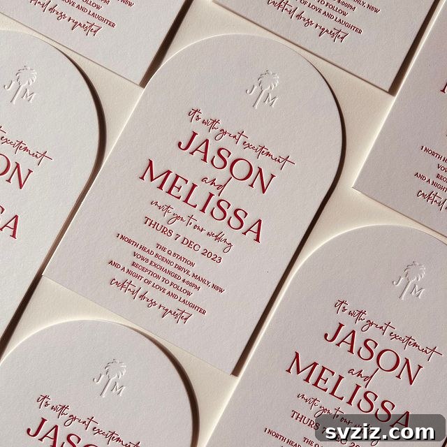 31 Inspiring Wedding Stationery Designs 21 Arched Monogram Set