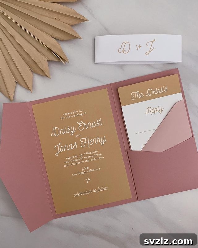 31 Inspiring Wedding Stationery Designs 29 Printed Belly Card Set
