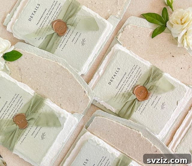 31 Inspiring Wedding Stationery Designs 7 Handmade DIY Paper Invites
