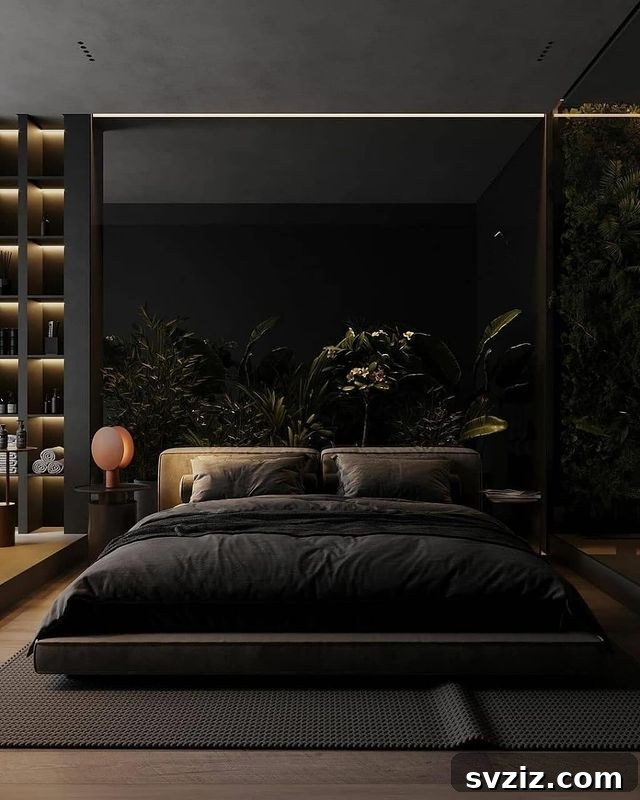 27 Captivating Dark Boho Bedroom Designs 3 Deep Natural Color Palette for a Dark Boho Bedroom