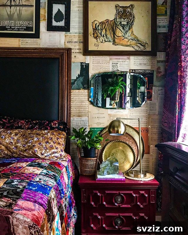 27 Captivating Dark Boho Bedroom Designs 25 Eclectic Treasures for Bohemian Decor