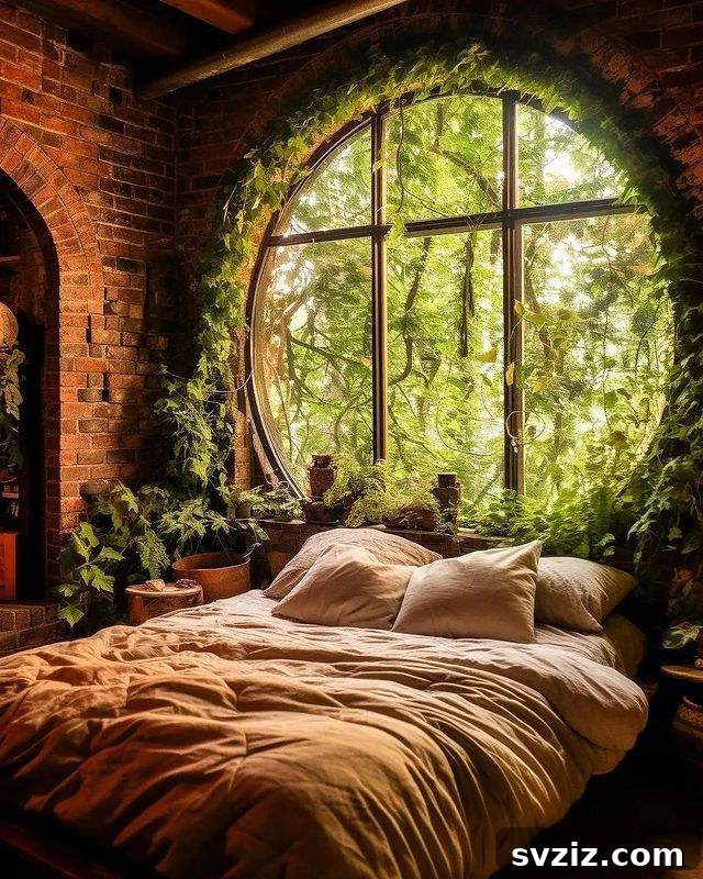 27 Captivating Dark Boho Bedroom Designs 26 Vining Plants for Dark Boho Windows