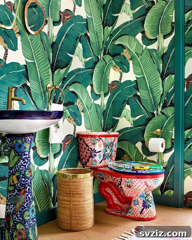  Decorated Ceramic Toilet/Sink