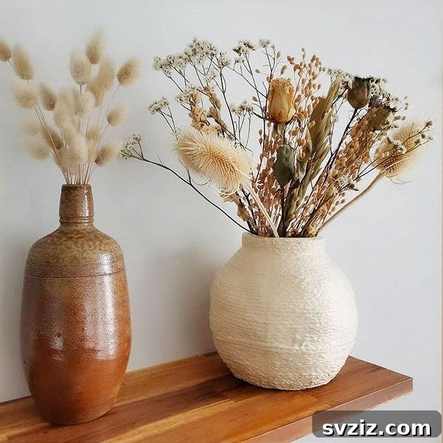 Bohemian Room Decor: 41 Inspiring Ideas 15 Dried Flowers