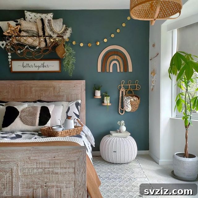 Bohemian Room Decor: 41 Inspiring Ideas 40 textures and patterns