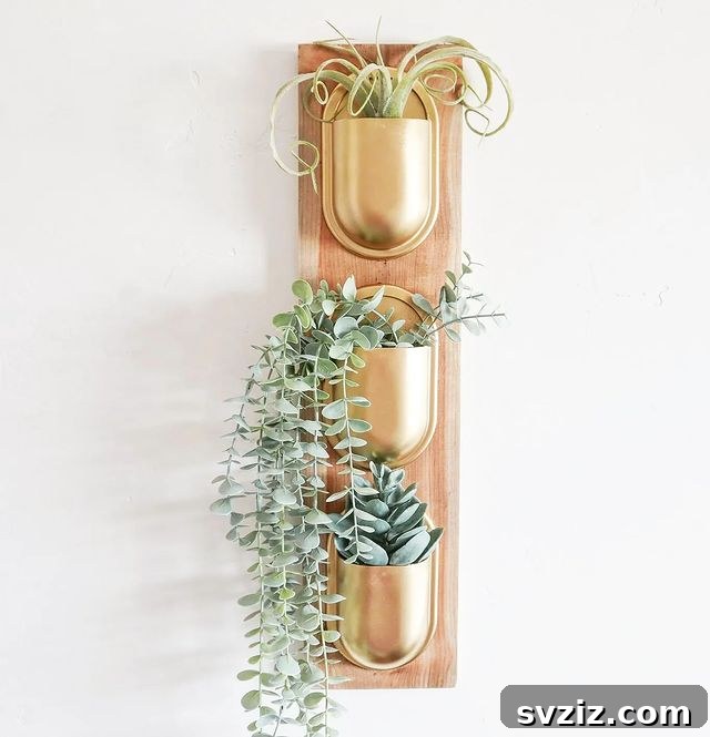Bohemian Room Decor: 41 Inspiring Ideas 5 DIY Wall Succulent Planters