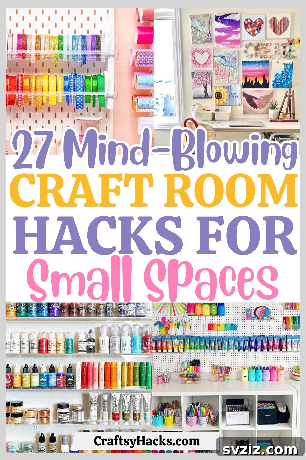 Craft Room Magic: Smart Hacks for Small Spaces 2 Craft Room Hacks for Small Spaces