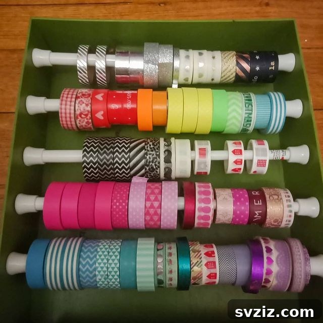 Craft Room Magic: Smart Hacks for Small Spaces 18 tension rod