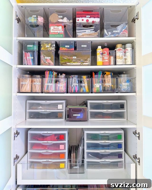 Craft Room Magic: Smart Hacks for Small Spaces 20 adjustable shelving