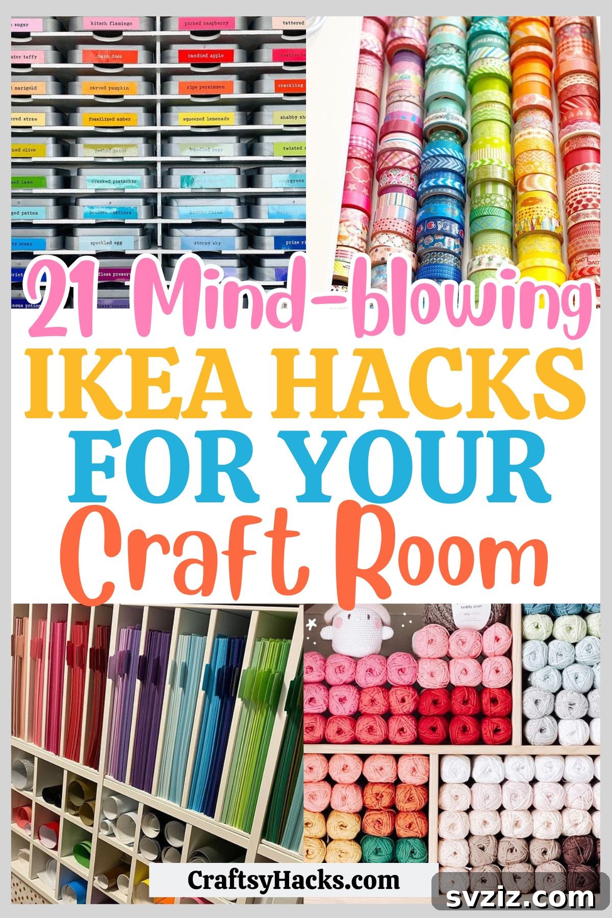  IKEA Hacks for your Craft Room