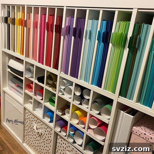 Paper and Vinyl Storage with Kallax