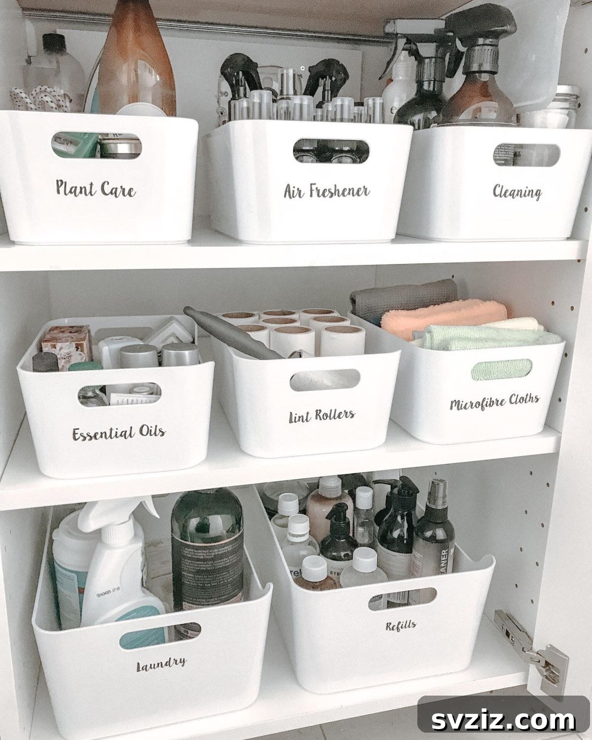 Tubs for Cleaning Products
