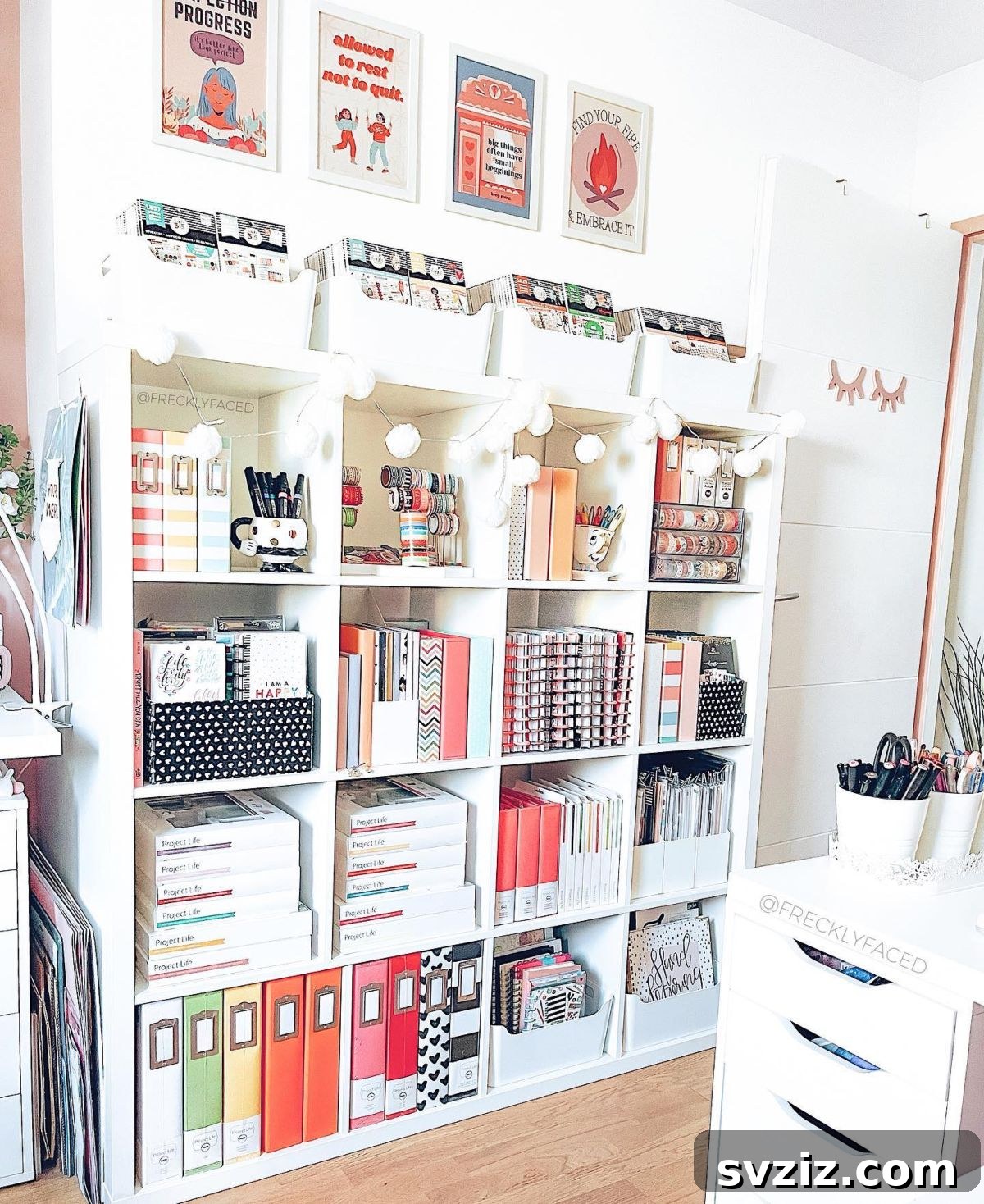 Versatile IKEA KALLAX Craft Storage