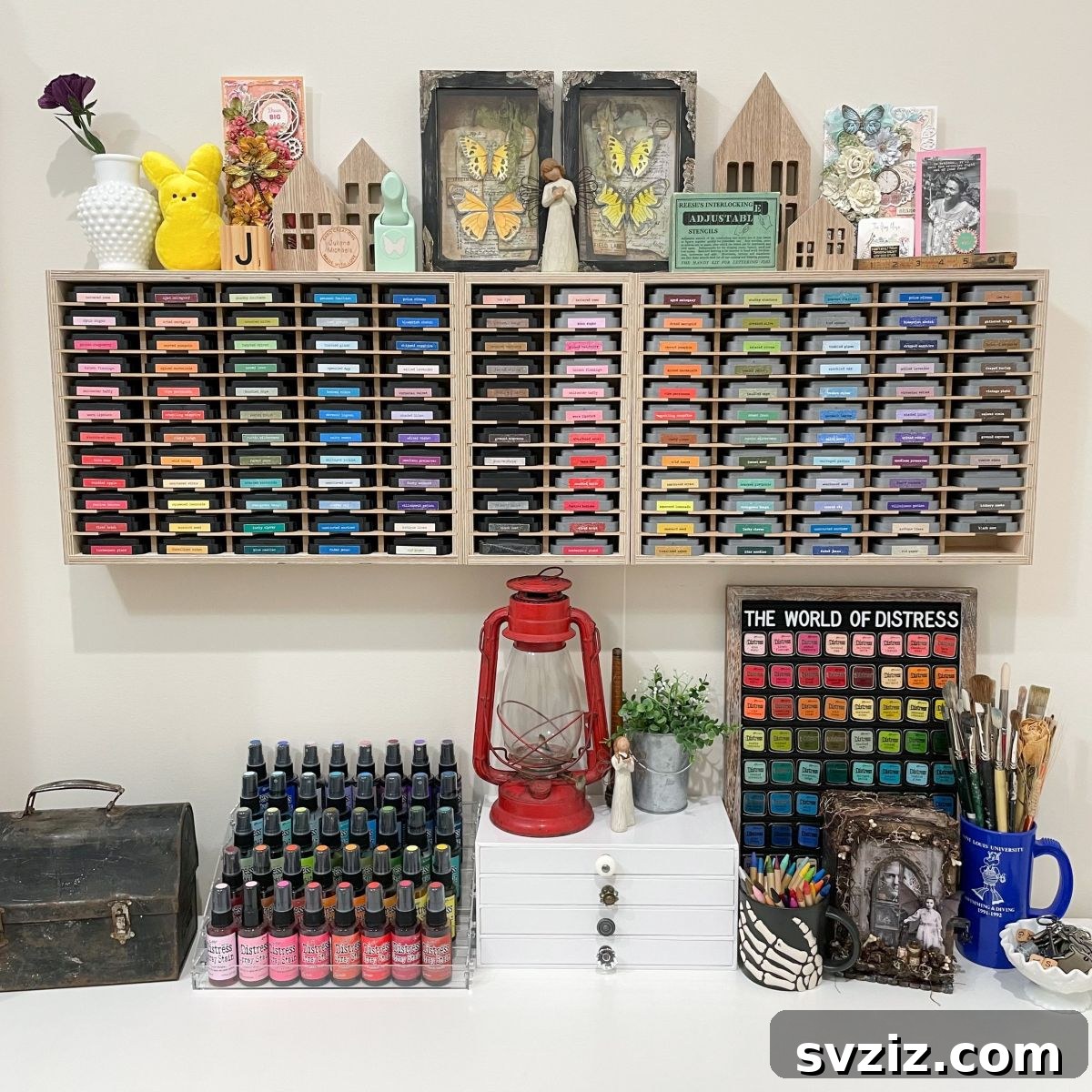 Dynamic Color-Coded Craft Room