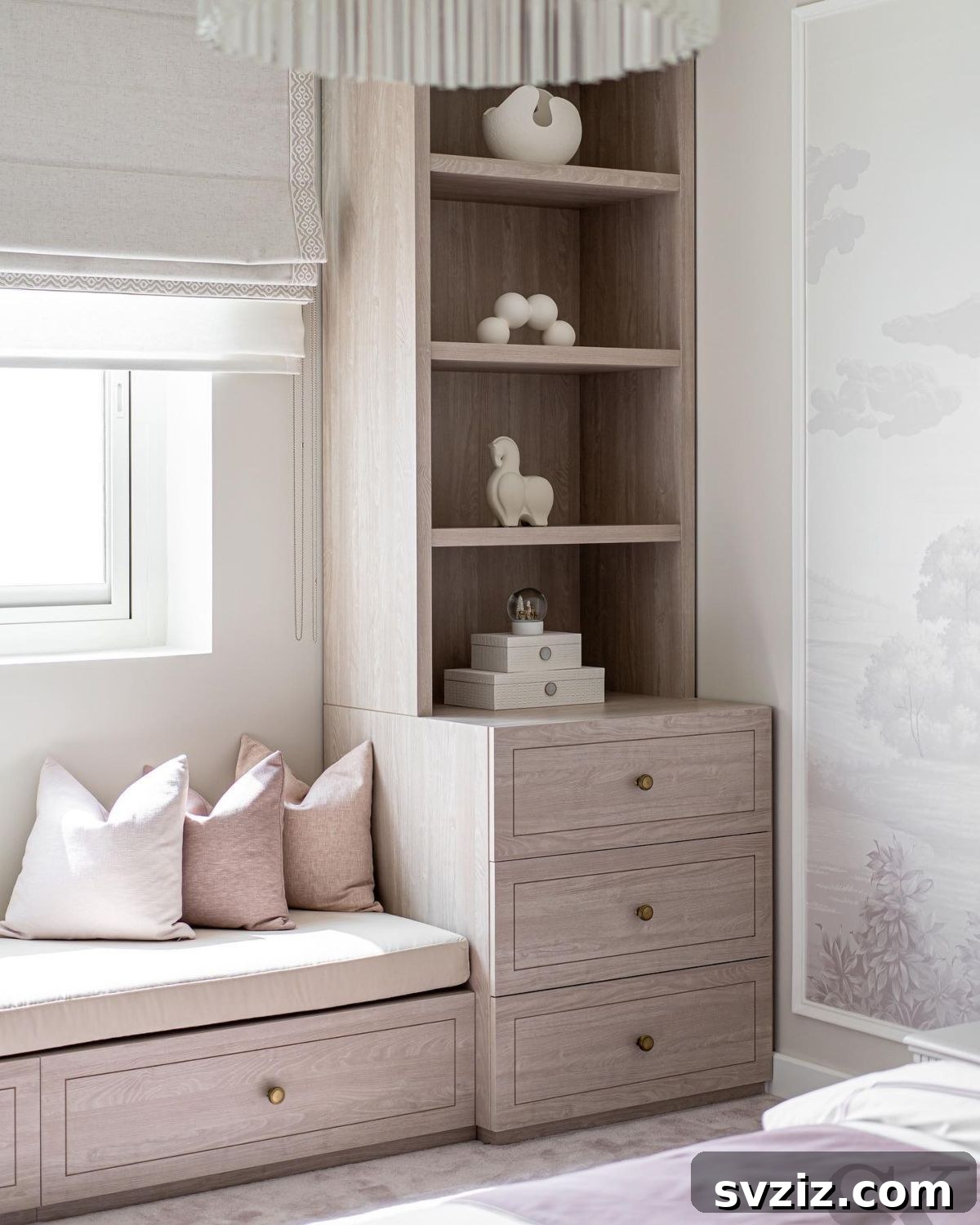  Built-In Window Seat with Storage