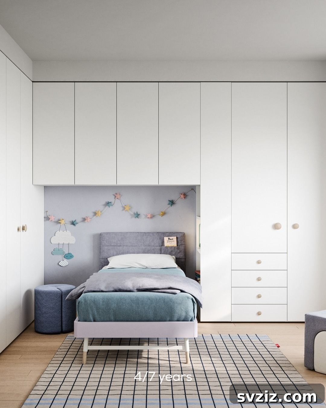 Above the Bed Storage