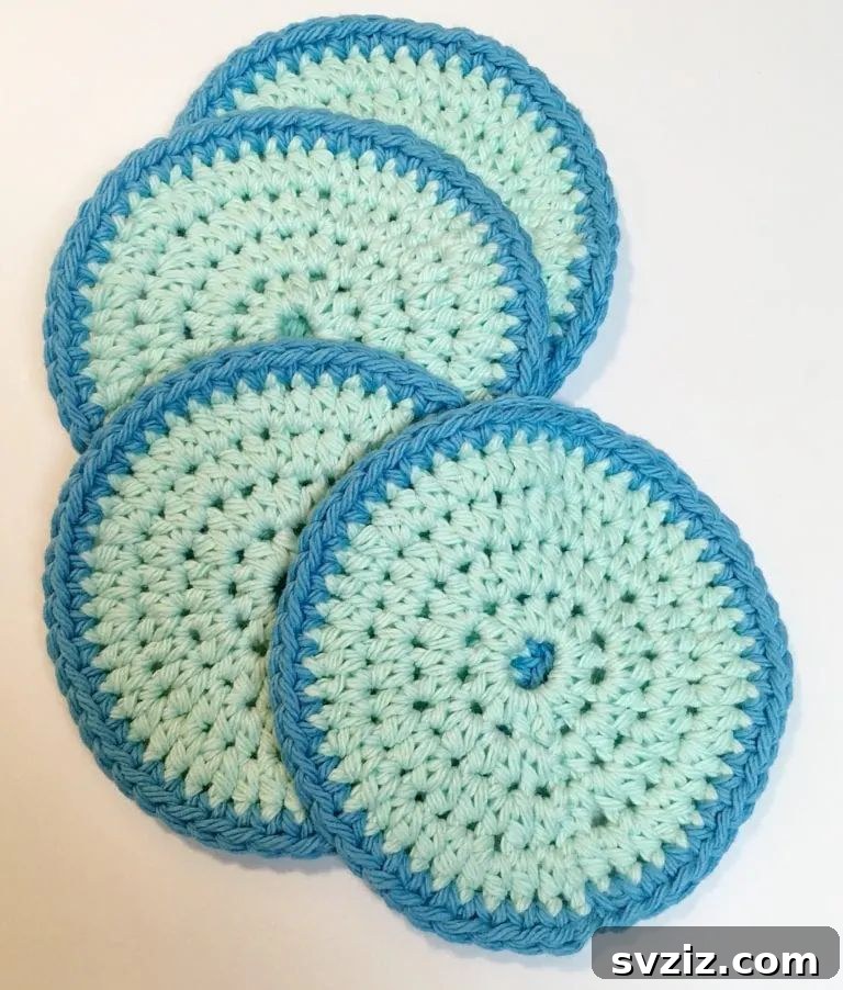 41 Delightfully Easy Crochet Makes 11 coasters