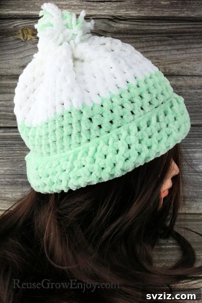 41 Delightfully Easy Crochet Makes 15 cozy hat