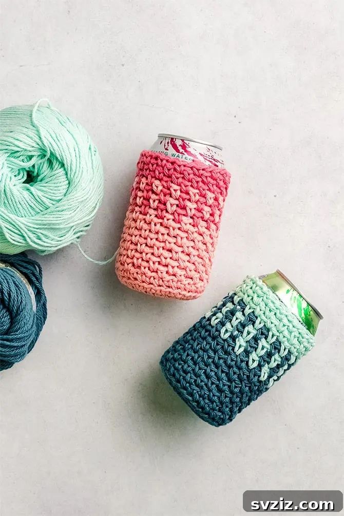 41 Delightfully Easy Crochet Makes 30 can cozy