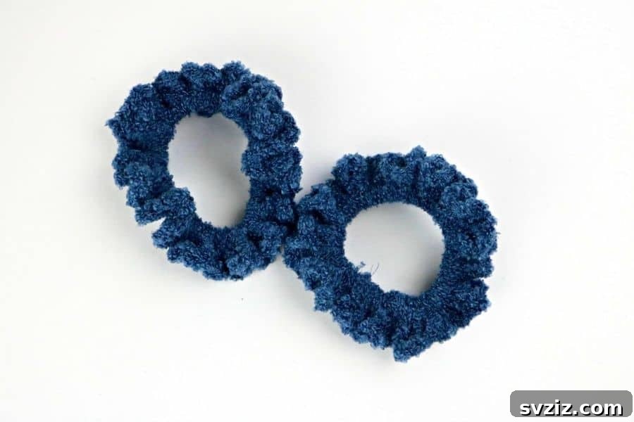 41 Delightfully Easy Crochet Makes 4 Crocheted Scrunchie