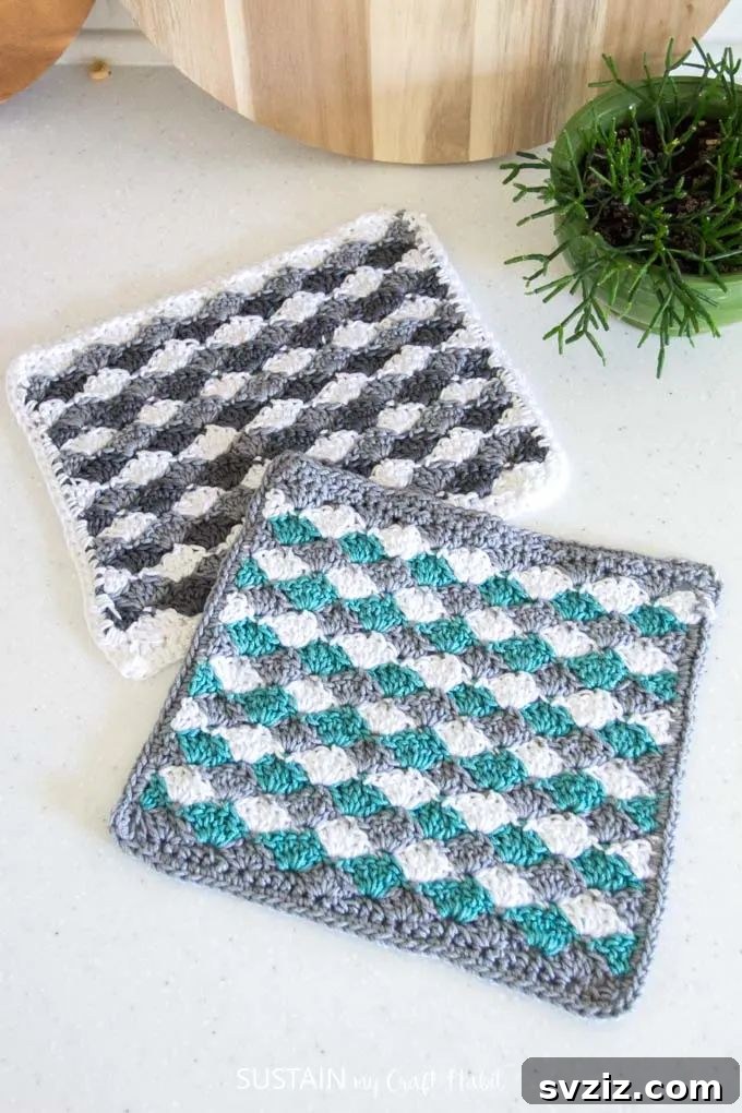 41 Delightfully Easy Crochet Makes 33 dish cloth