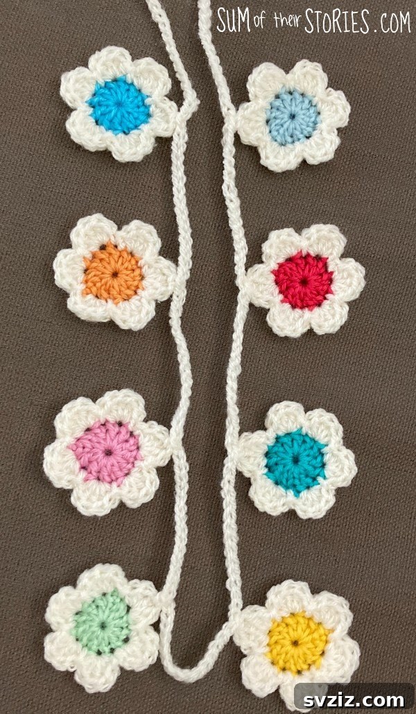 41 Delightfully Easy Crochet Makes 36 Flower Garland