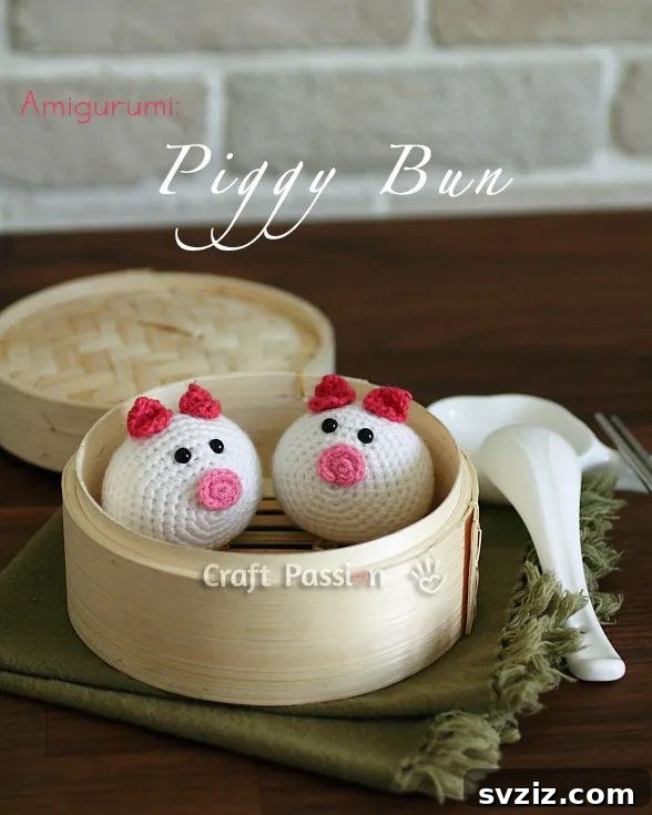 41 Delightfully Easy Crochet Makes 8 Piggy Amigurumi Bun
