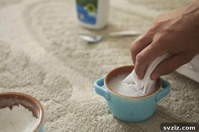 7 Game-Changing DIY Carpet Cleaning Solutions 3 baking soda cleaner