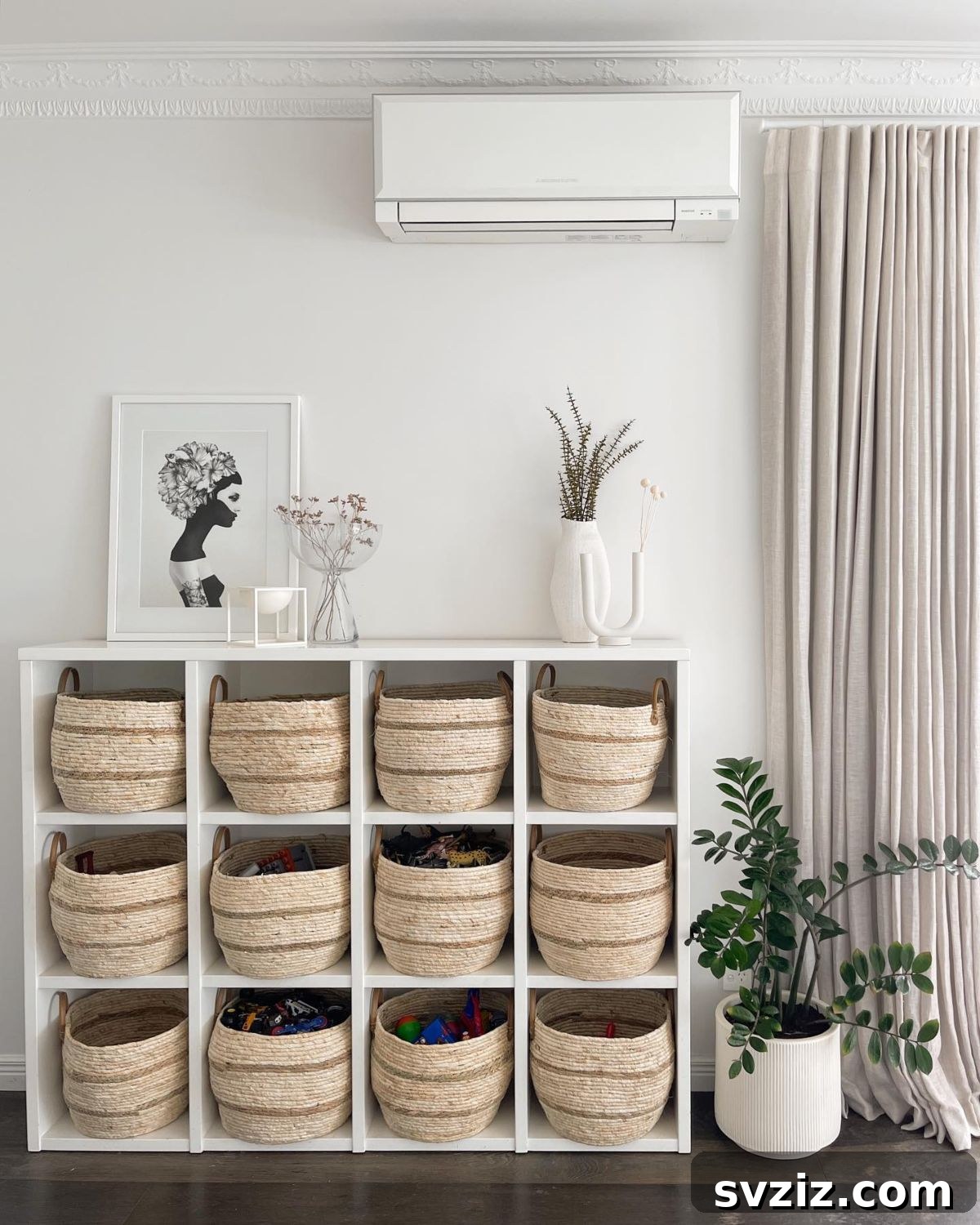 Smart Solutions to End Toy Mess Once and for All 12 woven baskets