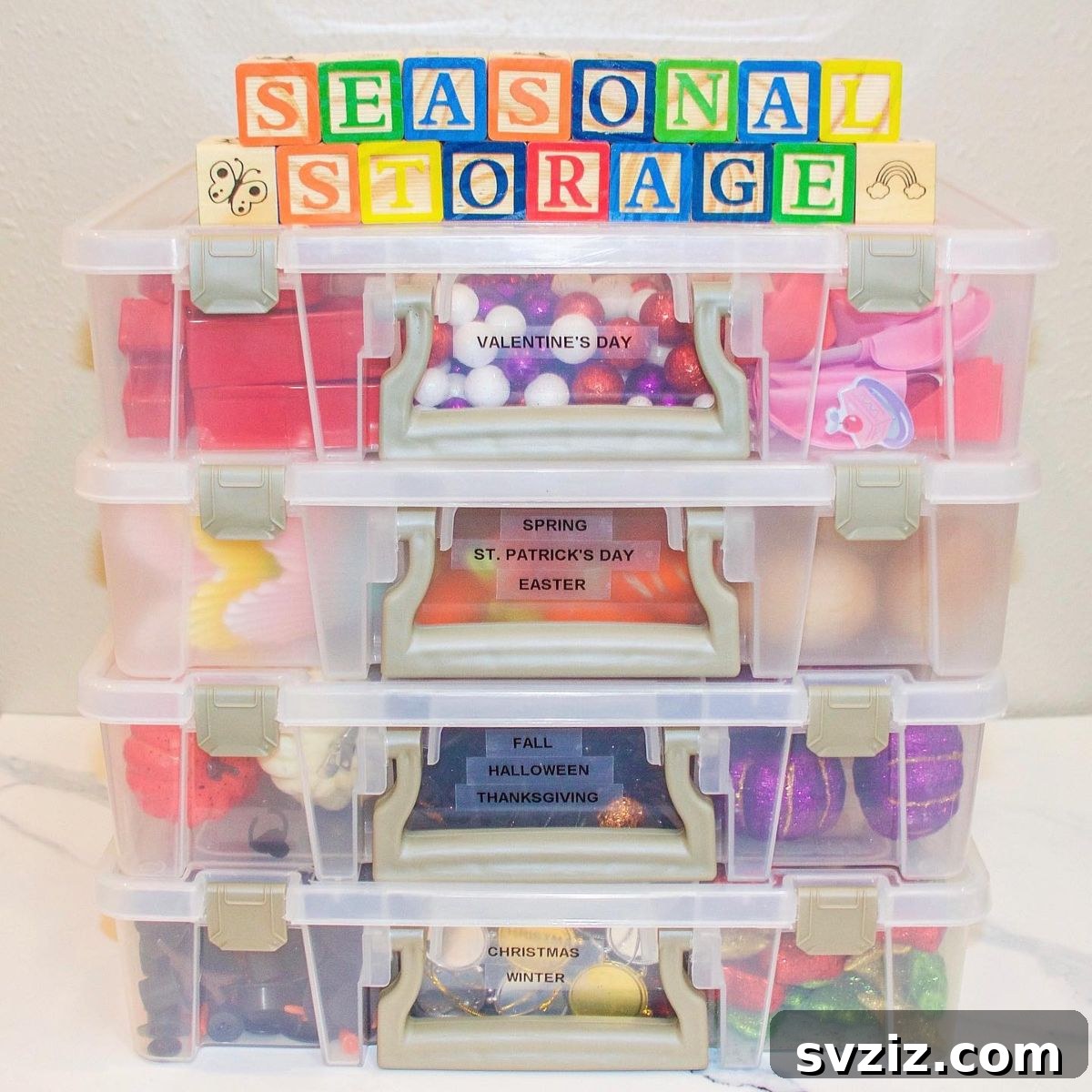 Smart Solutions to End Toy Mess Once and for All 20 Seasonal Storage Ideas