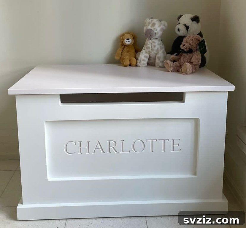 Smart Solutions to End Toy Mess Once and for All 25 Personalized Toy Chest