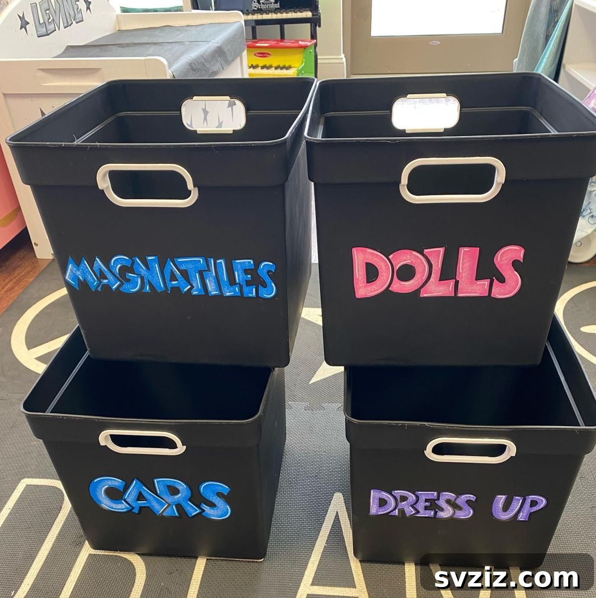 Smart Solutions to End Toy Mess Once and for All 28 storage bins