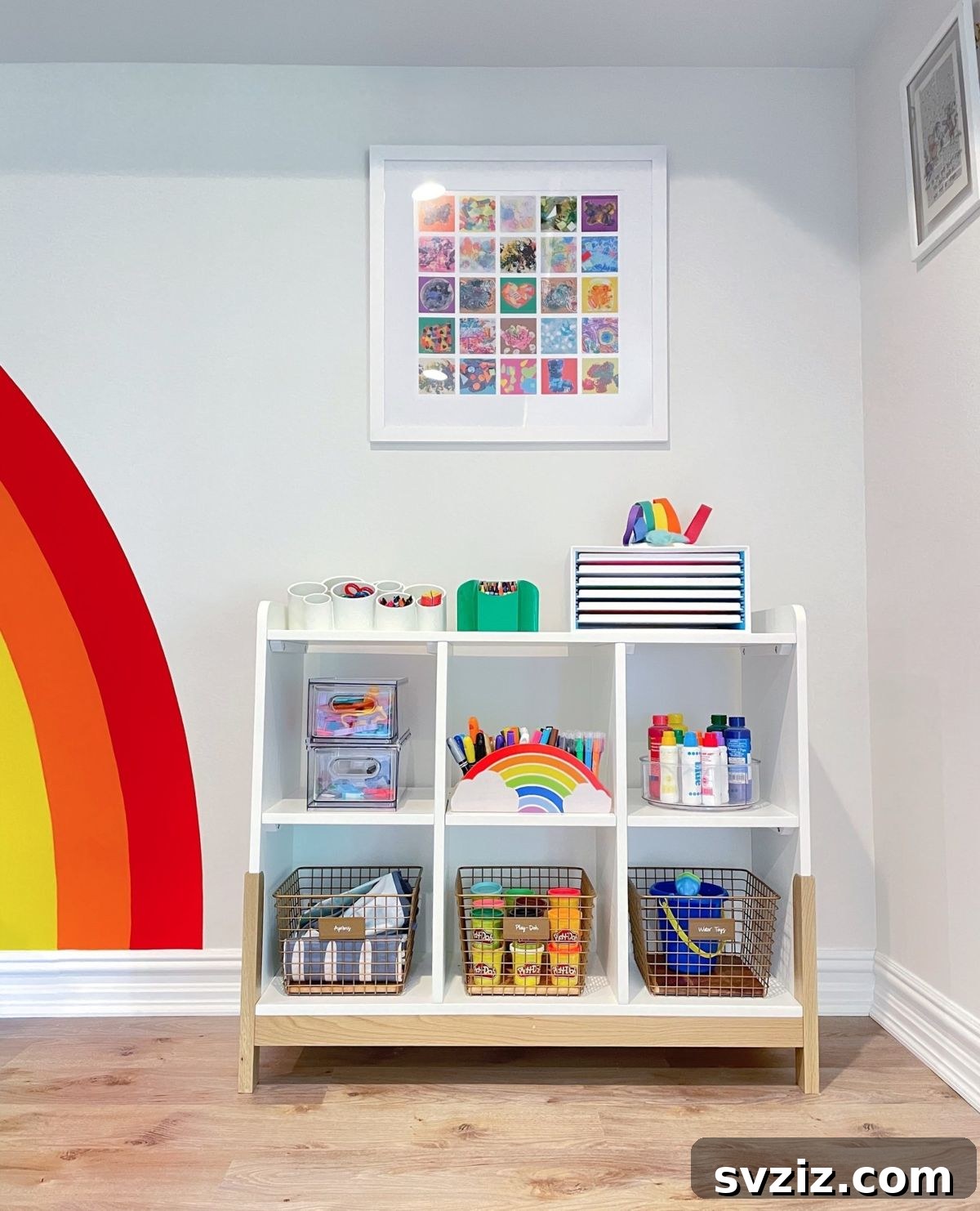 Smart Solutions to End Toy Mess Once and for All 9 wire baskets