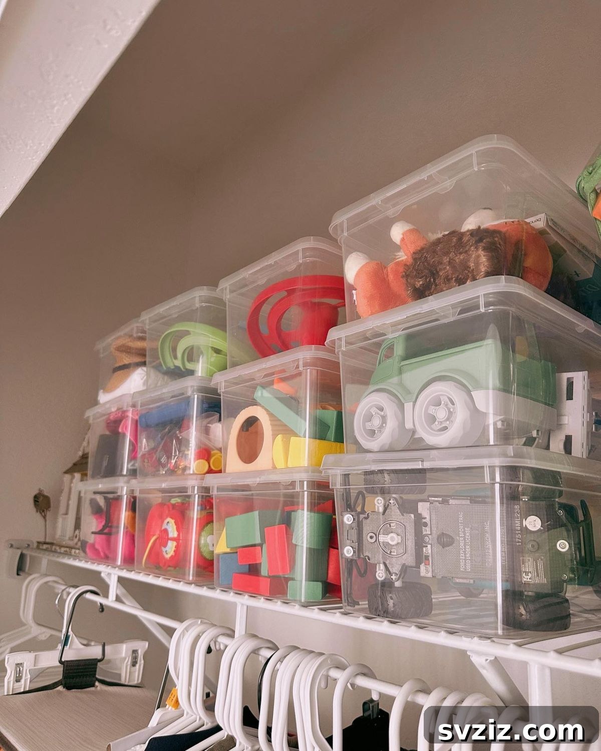 Smart Solutions to End Toy Mess Once and for All 10 stackable bins