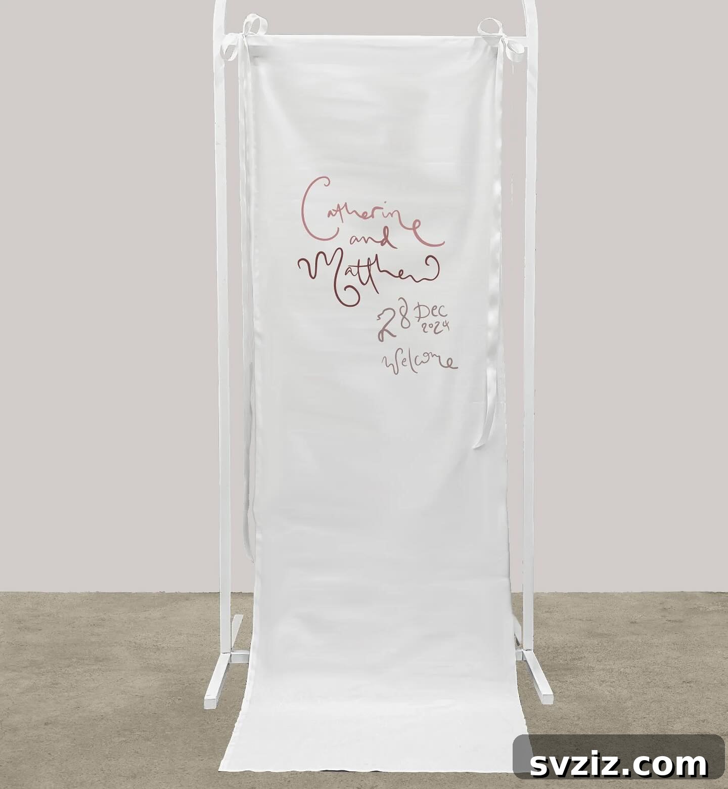 Frugal Fabulous Wedding Decor Hacks for Any Budget 32 cloth signs
