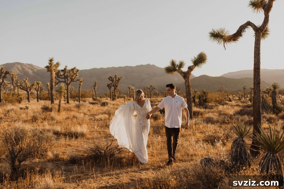 Easy Breezy Weddings: Ideas for Unfussy Couples 21 Desert Elopement