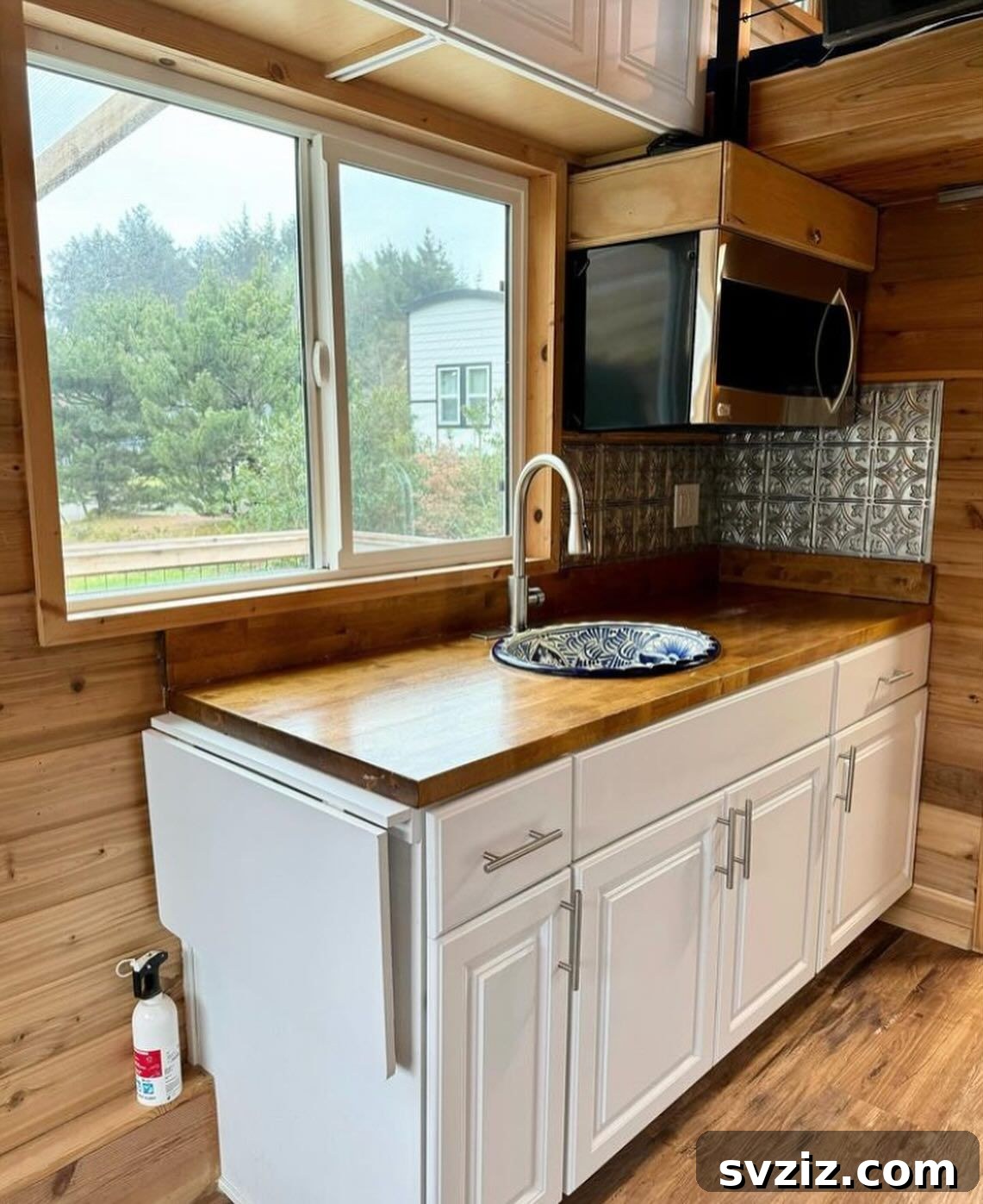 Ingenious Storage Hacks from Tiny Homes 14 Built-In Wall Storage for Kitchen Appliances