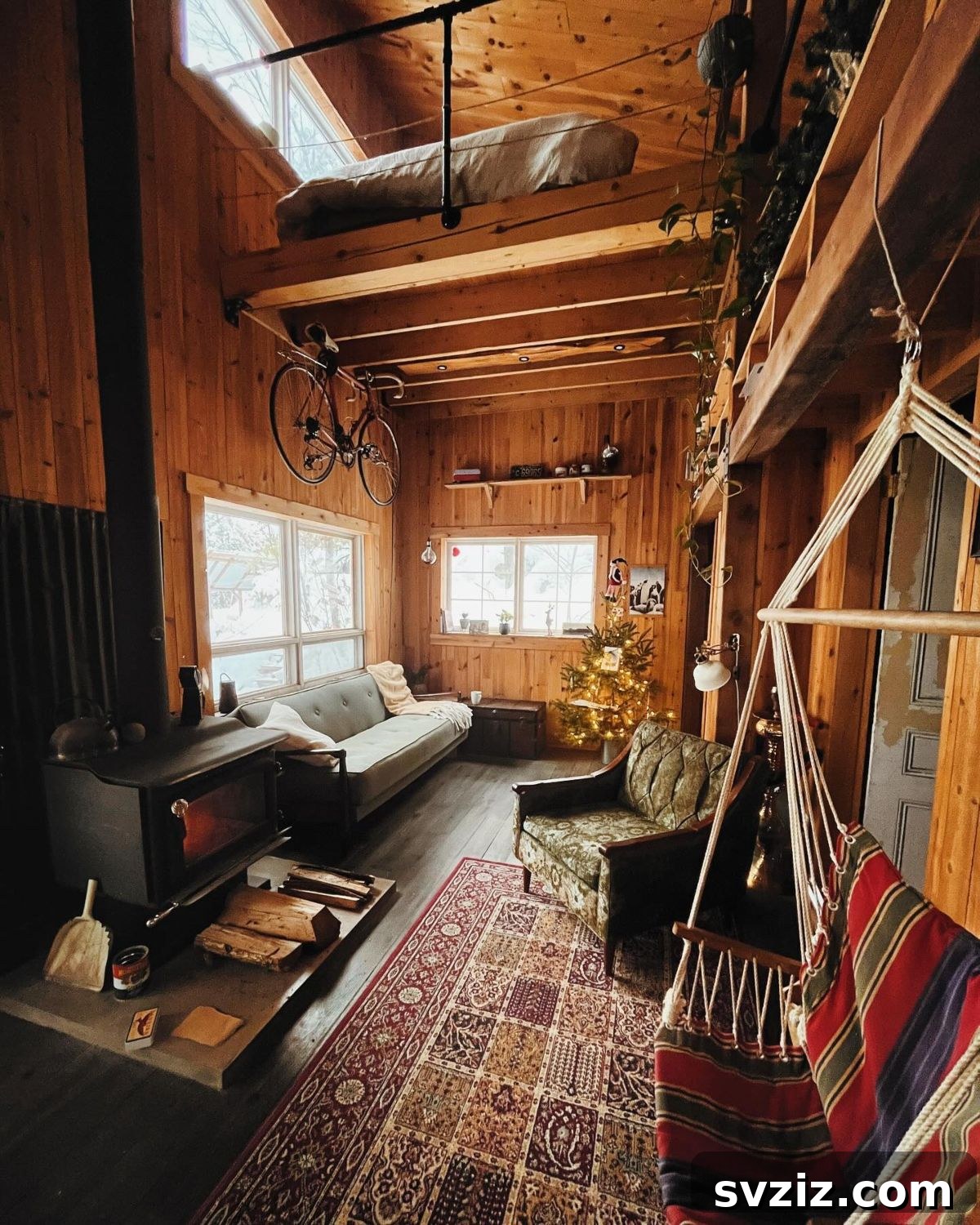 Ingenious Storage Hacks from Tiny Homes 22 Ceiling Bike Storage for Small Homes