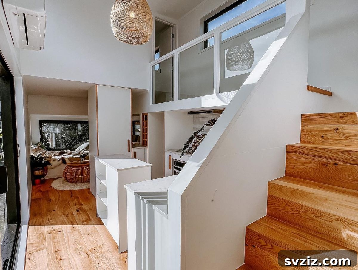 Ingenious Storage Hacks from Tiny Homes 23 Built-In Closet in Tiny Home